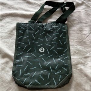 lululemon athletica Forest Green Logo Tote